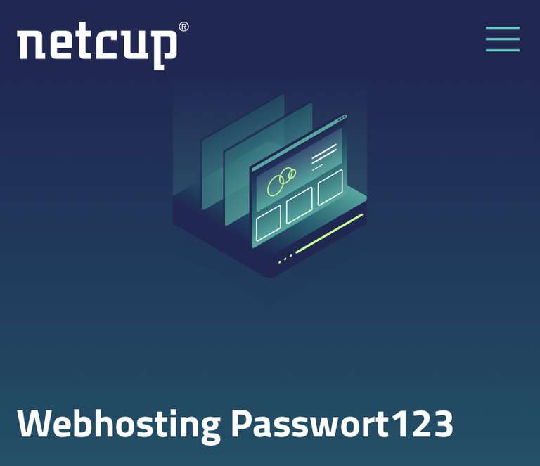 Netcup 1€/Mon. für 1 .DE Domain Webhosting 100x Mail 50GB
