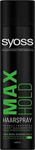 [Amazon] 6x SYOSS Syoss Haarspray MAX HOLD Haarspray für 14,94€ mit Prime