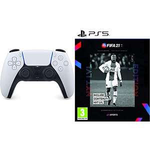 Sony PS5 DualSense Wireless-Controller + FIFA 21 Next Level Edition (PS5) für 92,28 € (Amazon.it)