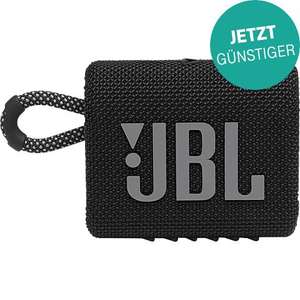 JBL GO 3 - Bluetooth Lautsprecher (schwarze Version)
