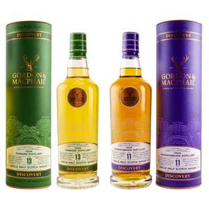 Tormore 13 Jahre & Bunnahabhain 11 Jahre (Gordon & MacPhail Discovery Series) Single Malt Whisky