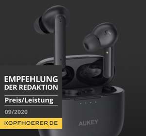 Aukey EP-N5 - Preiswerte, gut klingende True Wireless In-Ears Bluetooth Kopfhörer mit ANC