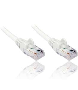 PremiumCord Netzwerkkabel, Ethernet, LAN & Patch Kabel Cat6, UTP, 1Gbit/S, Weiß, 1m Amazon Prime