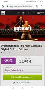 Wolfenstein II The New Colossus Digital Deluxe Edition (GOG)