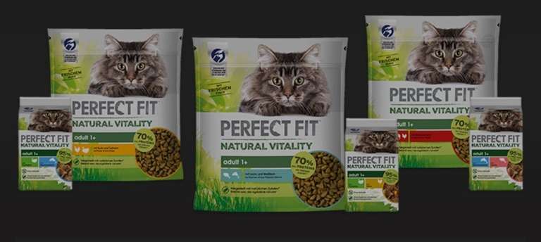 Perfect Fit Natural Vitality Katzenfutter - 5 € Testrabatt - Gratis testen