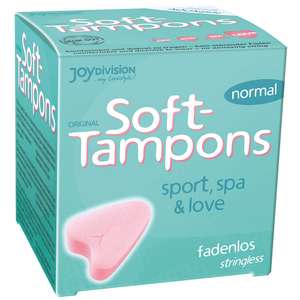 50er Packung Joydivision Soft-Tampons Normal - Sport, Spa & Love - fadenlos