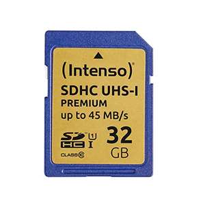Intenso SDHC UHS-I 32GB Class 10 Speicherkarte blau (Prime)