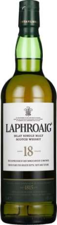 Laphroaig 18 Jahre Single Malt Whisky Islay bei Drankdozijn ohne VSK !!