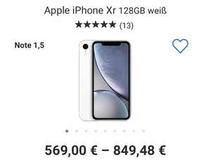 iPhone XR Weiß 128GB