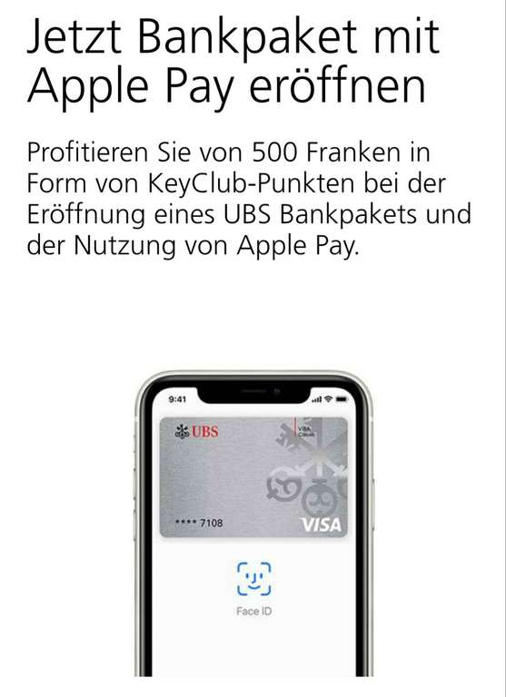 [Schweiz] 500 Franken in KeyClub Punkten bei Kontoeröffnung