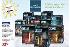 [Offline Ostfriesland] Verschiedene Kosmos Exit Spiele bei Multi