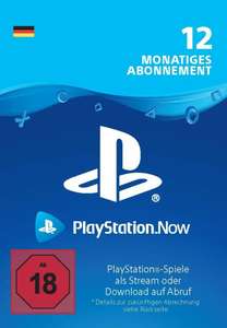 12 Monate PlayStation Now (für deutsche Konten, auch mit bestehendem Abo verwendbar)