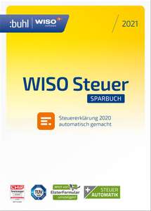 WISO Steuer-Sparbuch 2021 für Steuerjahr 2020 DOWNLOAD-Version - Vergleichspreis lt. idealo vom 09.03.2021