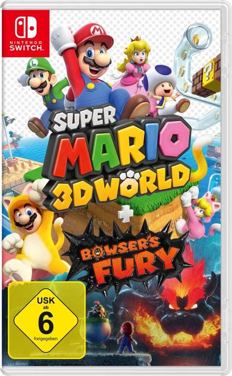 Super Mario 3D World + Bowser's Fury Nintendo Switch für 39,99€ inkl. Versandkosten