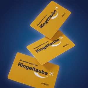 Geschenkkarte Ringeltaube Lufthansa 5 unterschiedliche LH Ringeltaube Karten. 
