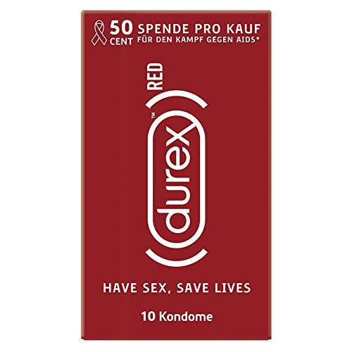 Jahresvorrat Durex Kondome kaufen (10 Stück) und dabei Gutes tun (Amazon Prime)
