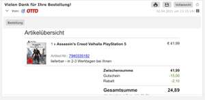 Assassins Creed Valhalla PS5, Otto Neukunden
