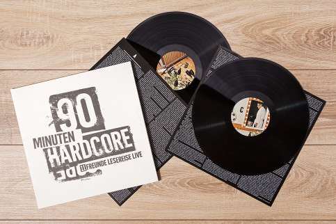 90 Minuten Hardcore - 11FREUNDE Lesereise Live Vinyl - Versandkostfrei für Abonnenten