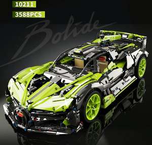 KBOX 10211 Bugatti Bolide / Maßstab 1:8 / 3588 Klemmbausteine / inkl. OVP: 104,49 EUR