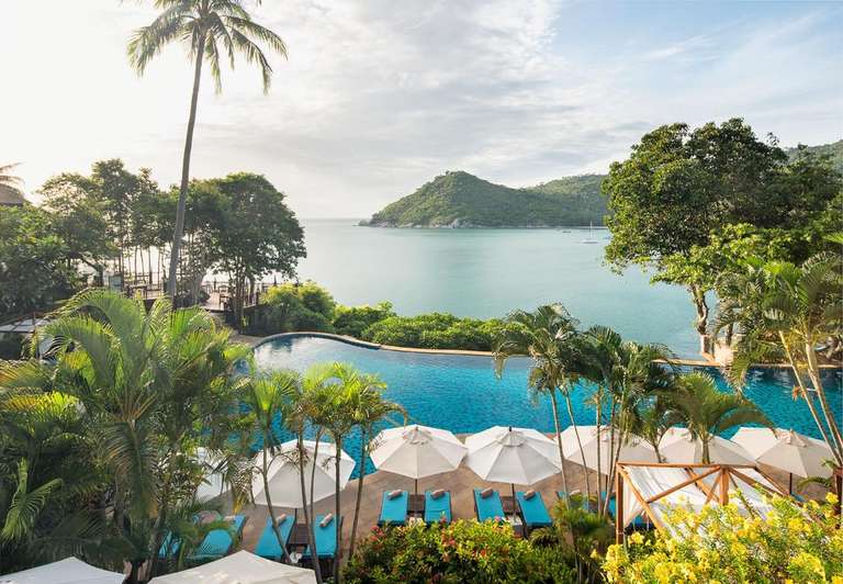 Thailand: 7 Nächte im Panviman Resort auf Koh Phangan / Reisezeitraum bis Dez. 2022 / gratis Storno / inkl. Frühstück, Massage & mehr