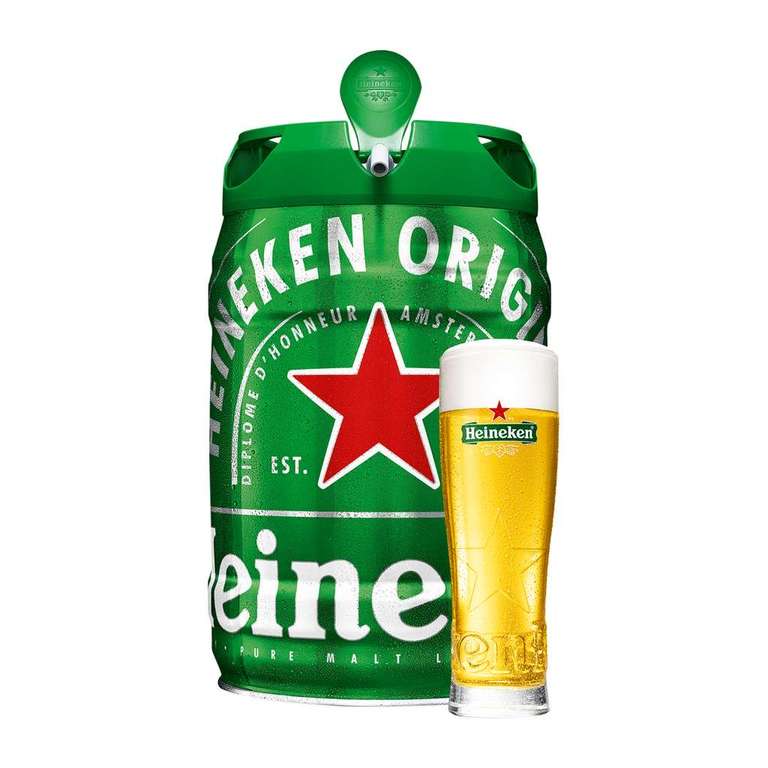 Heineken Bier Partyfass 5L mit CO2-Zapfsystem für nur 9,99€ am 30.04. [ALDI-NORD]
