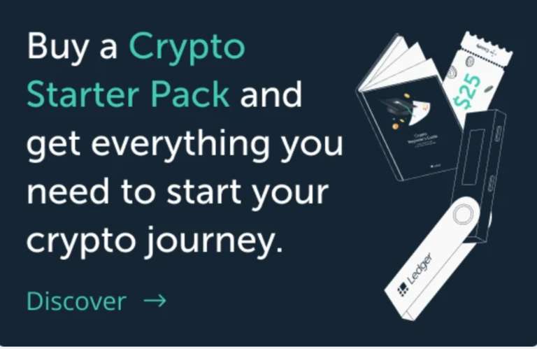 Nano Ledger S Starter Pack, inkl. 25$ Gutschein für Ledger Live/Coinify