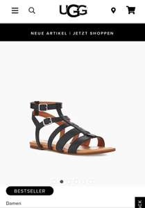 Ugg Mahalla Sandalen /Sandaletten Damen Schuhe Farbe Schwarz - Nur Größe 36-