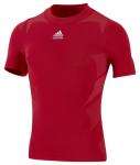 Adidas Techfit Seamless S/S Climacool Shirt rot (oder als Tanktop in weiß)