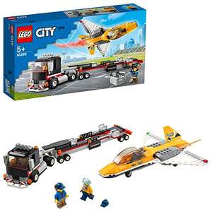[amazon | prime] LEGO 60289 City Flugshow-Jet-Transporter Truck Spielzeug mit Anhänger und Jet-Flugzeug
