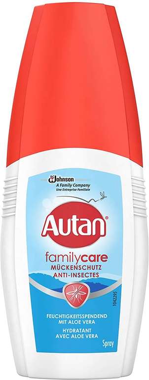 [Amazon Prime] Autan Family Care Pumpspray Mückenschutz mit Aloe Vera, 100 ml für 2,25€ im Sparabo sogar 1,68€