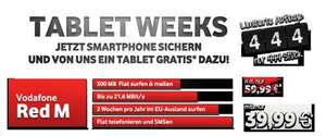 Vodafone Red M, Galaxy Smartphone und Tablet für 39,99€ monatl.