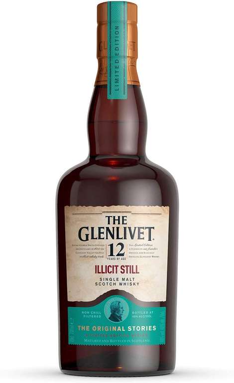 The Glenlivet 12 Jahre Illicit Still Single Malt Scotch Whisky bei DrankDozijn D12