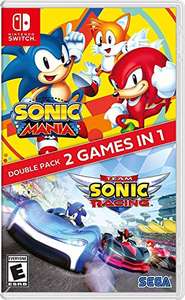 Sonic Mania + Team Sonic Racing (Switch) für 26,80€ inkl. Versand (Amazon.com)