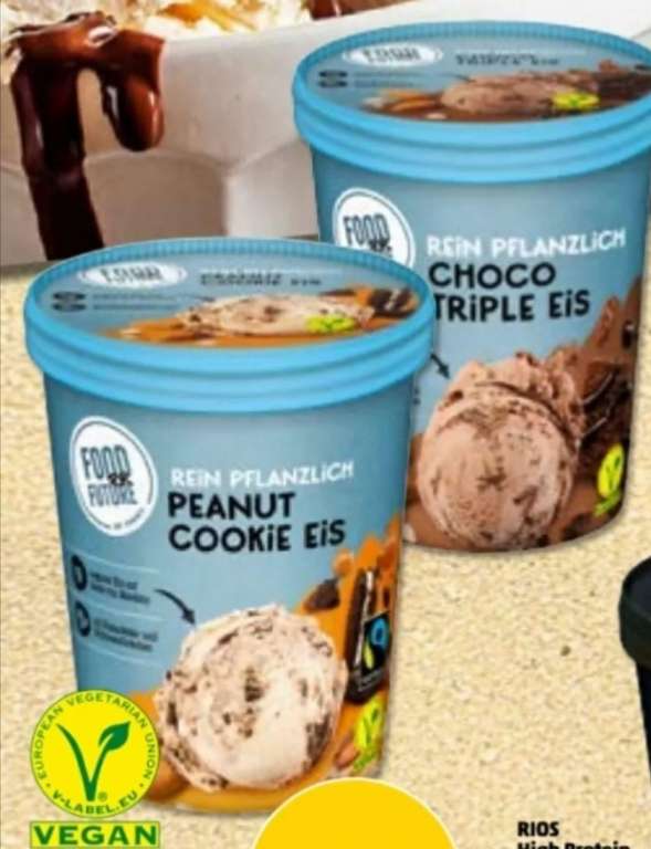 [Penny] Food For Future Veganes Eis je 500-ml-Becher für nur 2,54€ ab dem 03.05. | 15 fach Payback Punkte auf Food For Future Produkte