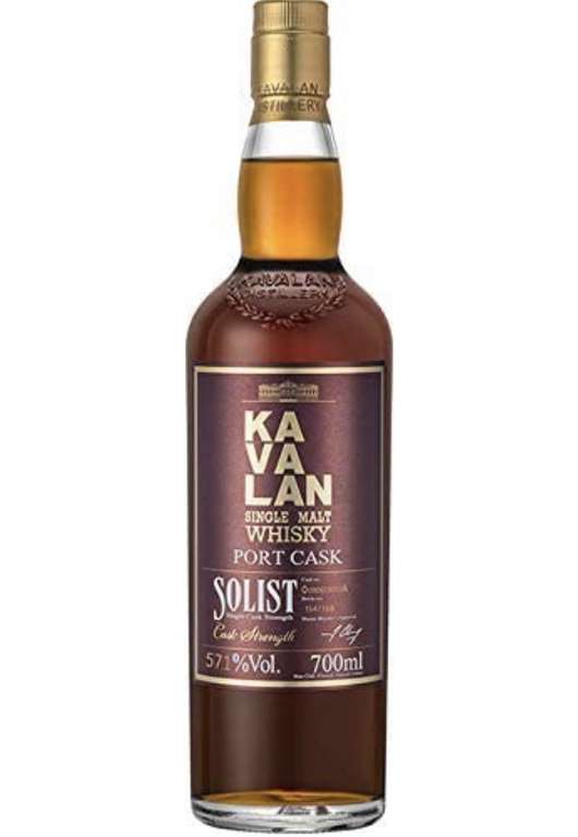 Kavalan Solist Single Malt Whisky Port Cask in Geschenkverpackung (1 x 0.7 l)