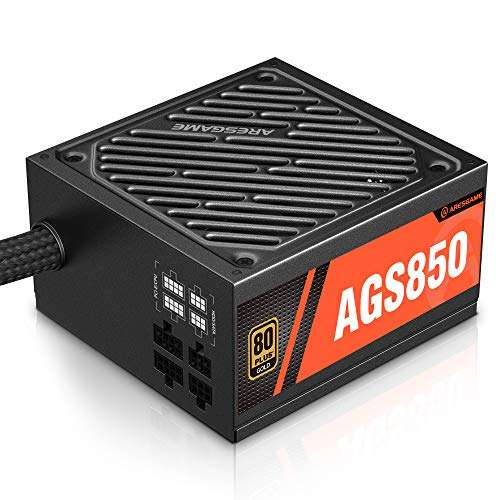 ARESGAME Semi-modulares PC-Netzteil 850 W 80 Plus Gold (AGS850) für 62,99€ (Amazon)