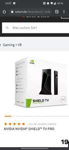 Nvidia Shield TV Pro minus 10€ Newsletter-Gutschein