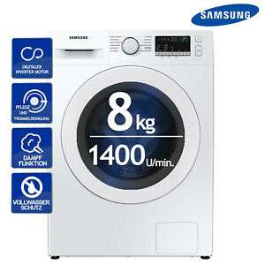 Samsung Waschmaschine 8kg 1400U/min. Dampffunktion Inverter Motor Schontrommel Waschvollautomat