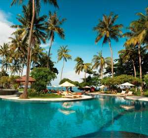 Lombok, Indonesien: 4*Holiday Resort Lombok - Garden-Chalet für 2 Personen (Kinder bis 7 kostenlos) / Meerblick +2€ / Frühstück +5€