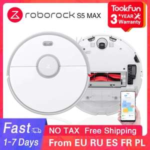 Roborock S5 Max | Staubsauger Roboter mit Wischfunktion