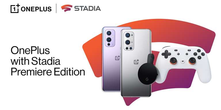 OnePlus 9 Smartphone mit Snapdragon 888 + Stadia Premiere Edition für 699€ inkl. Versand (OnePlus Shop)