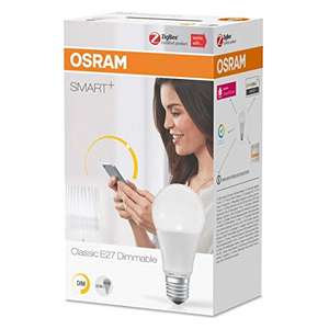 [Prime] 3x OSRAM Smart+ LED | dimmbare ZigBee Lampe mit E27 Sockel | 2700K 806lm