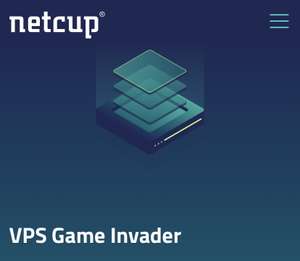 Netcup.de VPS Game Invader zum int. Weltspieltag 4C/10GB RAM/240GB SSD/80TB Traffic/7,89€