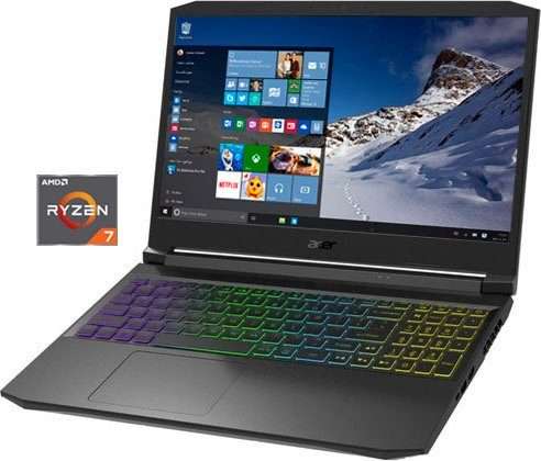 [otto.de] Acer Gaming-Notebook 15 Zoll - Ryzen 7-5800H - 16GB - RTX 3070 - SSD 1000GB