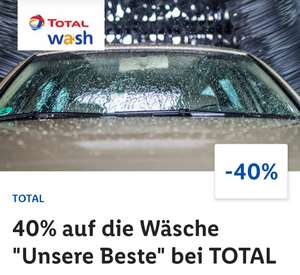 Total Autowäsche "Unsere Beste" für 7,99 € statt 13,49 € durch Gutschein aus der Lidl-Plus App