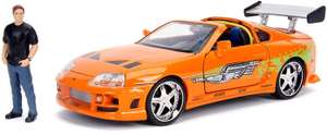 Jada Toys Fast & Furious - 1995 Toyota Supra 1:24 inkl. Brian O'Conner Figur [Prime]