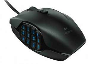 Logitech G600 MMO Optical Gaming Mouse schwarz, USB (910-002865)
