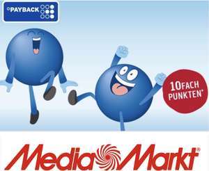 10-fach Payback Punkte bei Media Markt - Entspricht rd. 5% Cashback