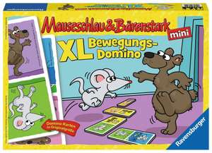 Ravensburger, Mauseschlau & Bärenstark, XL Bewegungs-Domino