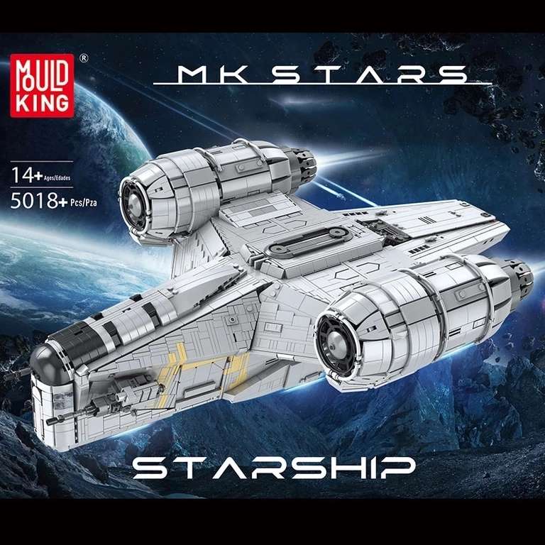 Mould King 21023 Razor Starship